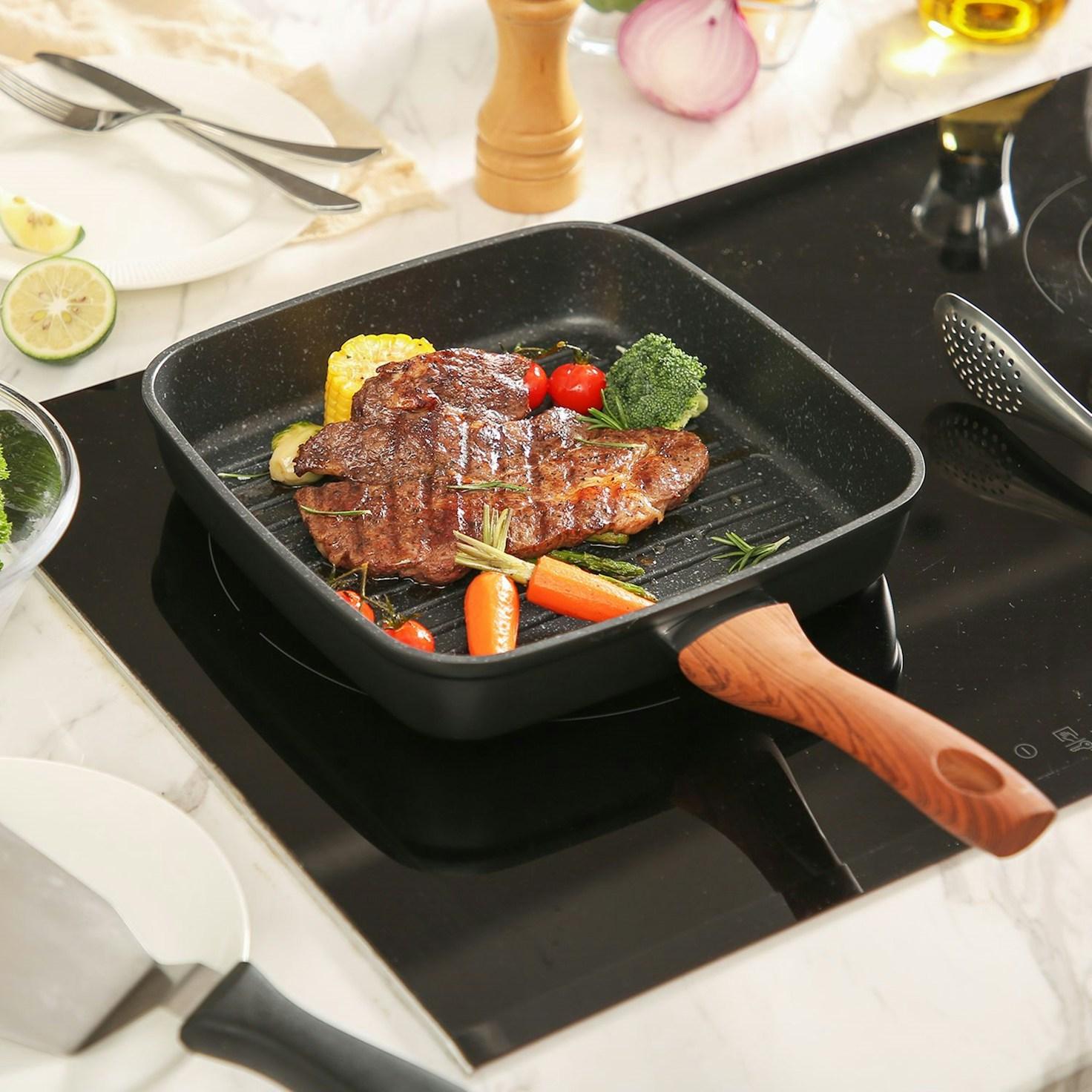 Community members collaborating in a modern kitchen space, sharing recipes and cooking techniques